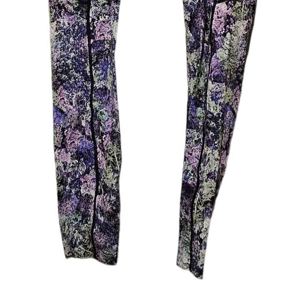 Lululemon Wunder Under Hi-Rise Tight Heathered Stony Grape/Black - Picture 3 of 8